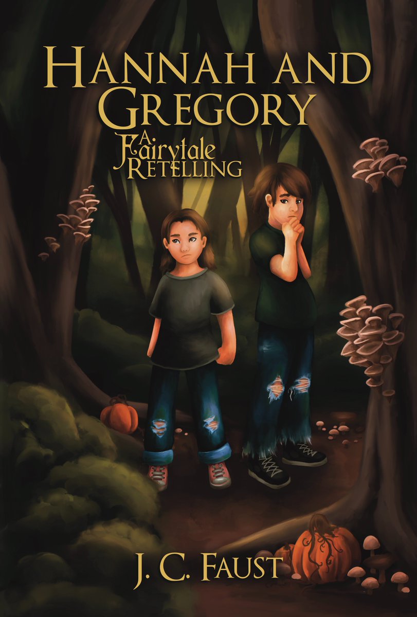 MY BOOK is OUT!

Just in time for the Halloween season is a novella inspired by fairytales and folklore fixtures like Hansel and Gretel, and Baba Yaga. It's packed to the brim with whimsy, spooks, and festiveness.
Link in bio, pinned Tweet, and replies 🙏