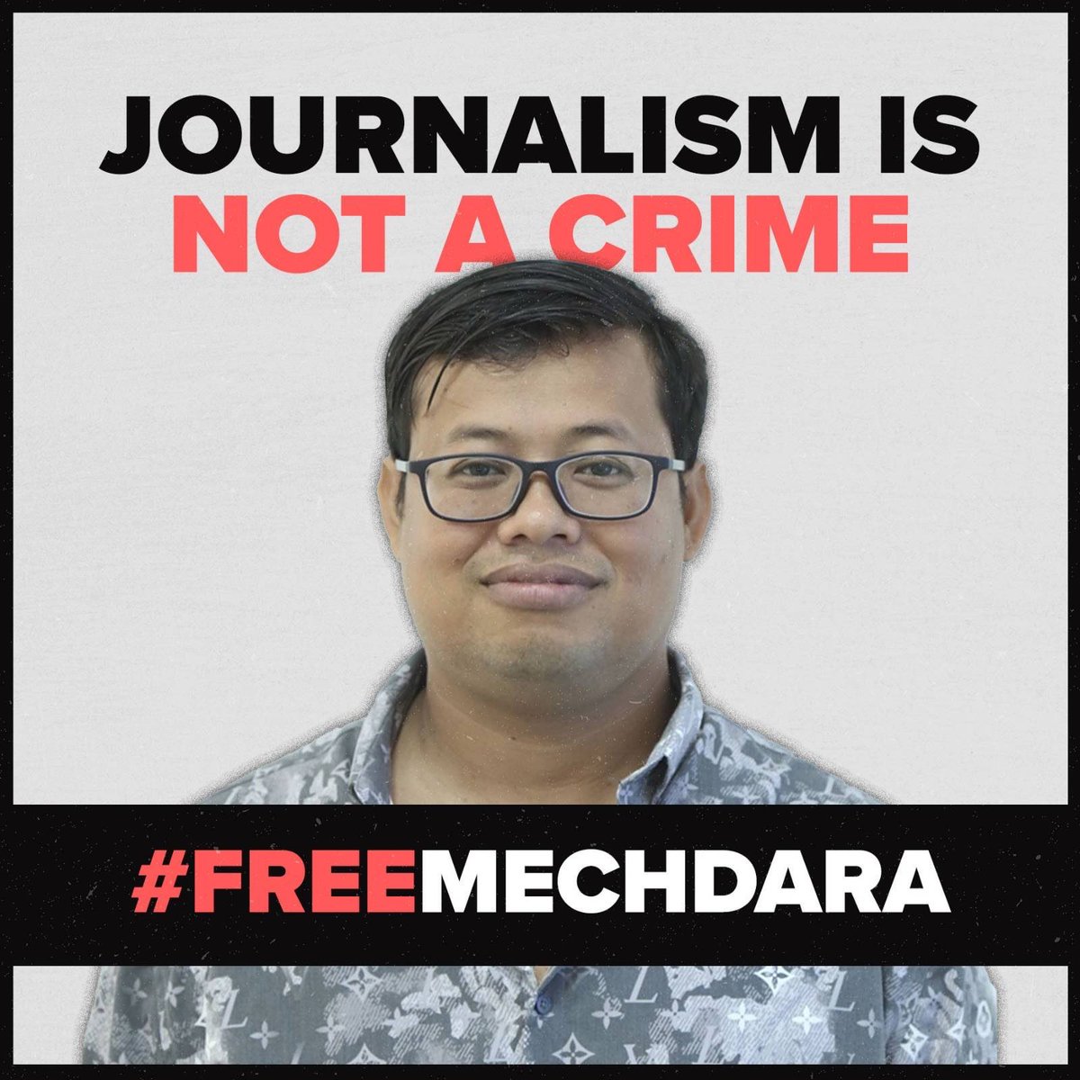 #FreeMechDara #JournalismIsNotACrime #Cambodia