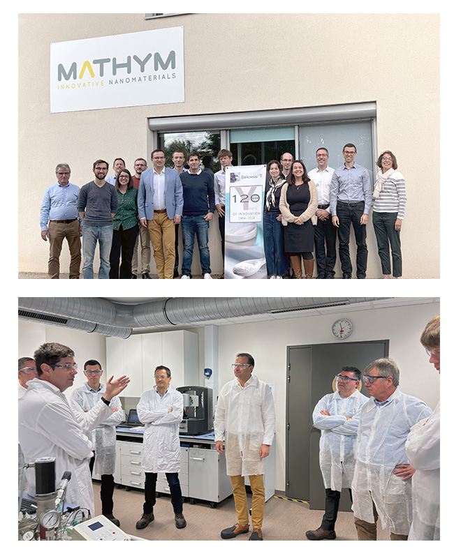 [#Anniversary]
🎂 Celebrating 5 years of Mathym® in the Baikowski® group! Proud of their advanced nanodispersions such as filyxio® &amp; zilight® for #dentistry and #ophthalmic applications 🚀 more innovation to come! #Gratitute #Synergy #collaboration