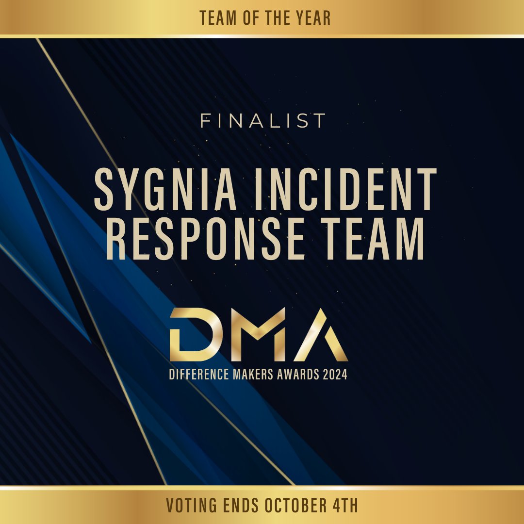 Exciting News! 🎉 

We have been nominated as a finalist for SANS Difference Makers Awards!
Voting is now live and ends October 4, so be sure to submit your vote for our amazing IR team! 

survey.sans.org/jfe/form/SV_e3…