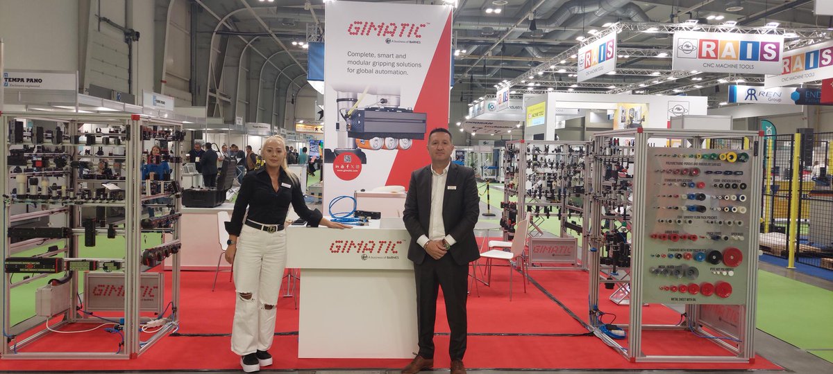 📣 Exciting News!
Today marks the first day of the Mach Tech exhibition, an international trade fair showcasing the latest in machinery, technology, and industrial equipment.
📅 from October 1st to 4th in 📍 Hall 4, Booth C3.

We look forward to seeing you there!