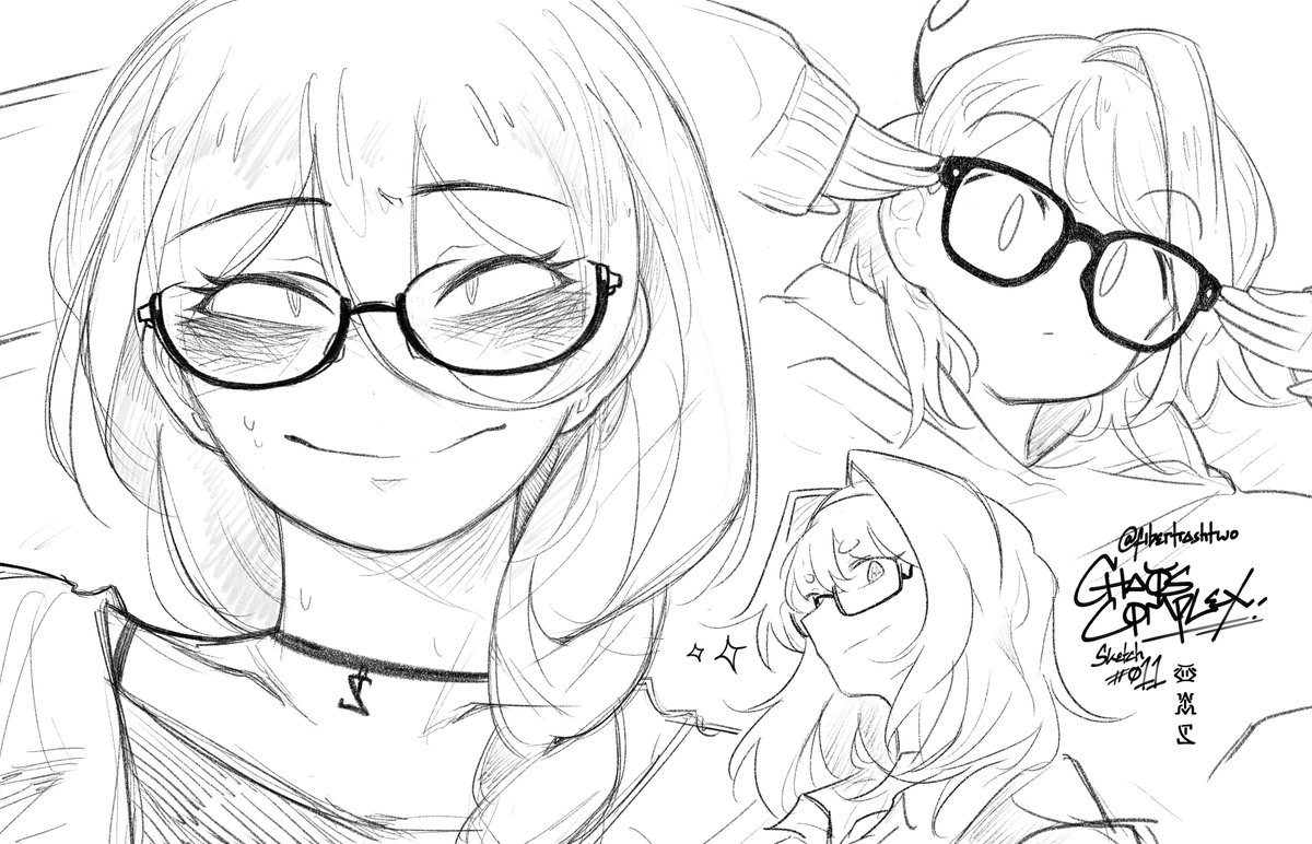 today is glasses day my dudes #メガネの日