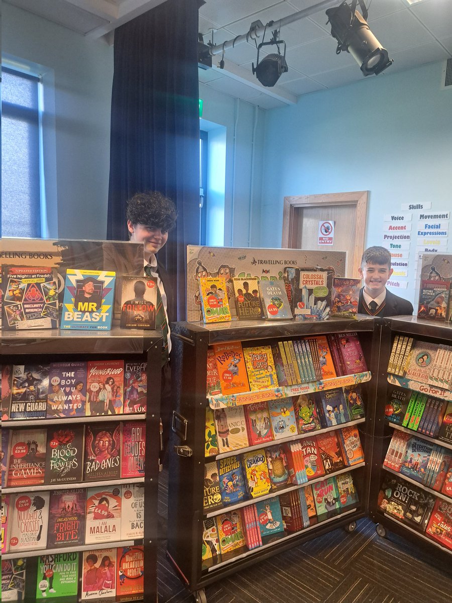 English Department (@eng_stjosephs) on Twitter photo We've had a FABULOUS two days hosting our <a href="/Scholastic/">Scholastic</a> book fair!
A special thanks to Mrs McCay and our amazing Year 9 pupils Michael and Jack for promoting and selling a wonderful range of texts 📖
<a href="/StJosephsDerry/">Principal St Joseph's Boys' School</a>
#readingmatters
#takingboysseriously We've had a FABULOUS two days hosting our <a href="/Scholastic/">Scholastic</a> book fair!
A special thanks to Mrs McCay and our amazing Year 9 pupils Michael and Jack for promoting and selling a wonderful range of texts 📖
<a href="/StJosephsDerry/">Principal St Joseph's Boys' School</a>
#readingmatters
#takingboysseriously