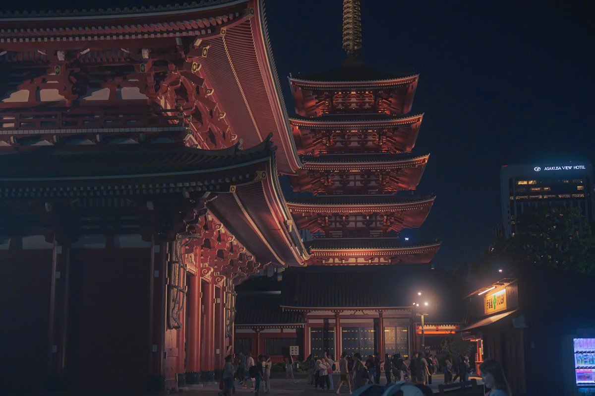 semashi_camera's tweet photo. 情緒溢れる浅草の夜 https://t.co/ByF8eUnxnc