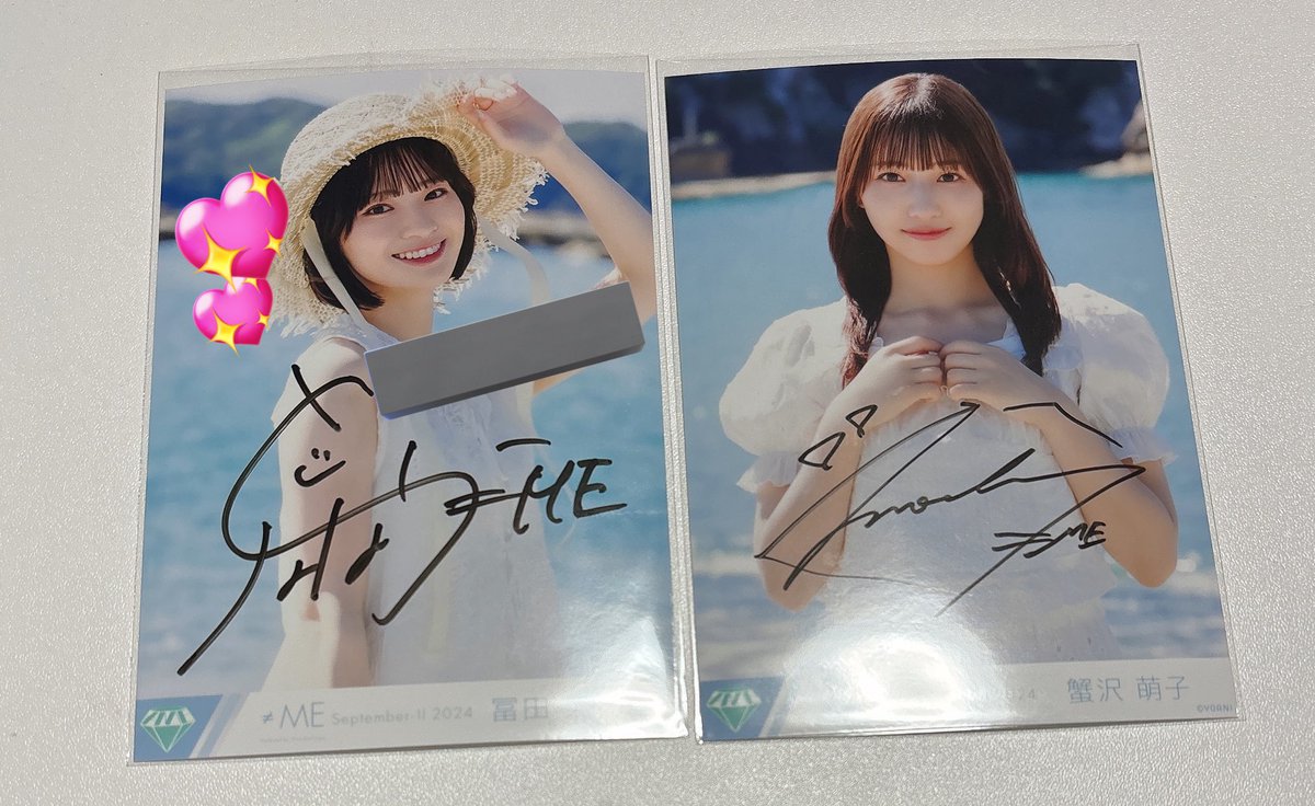 ノイミー 生写真 トレ 直筆 夏が来たからジャケット ジャケ写 

譲▷下記画像数字、直筆:冨田/蟹沢

求▷同意異種　谷崎/本田>鈴木

11/9沖縄、都内手渡し
複数〜郵送📮他ツイでも探してます