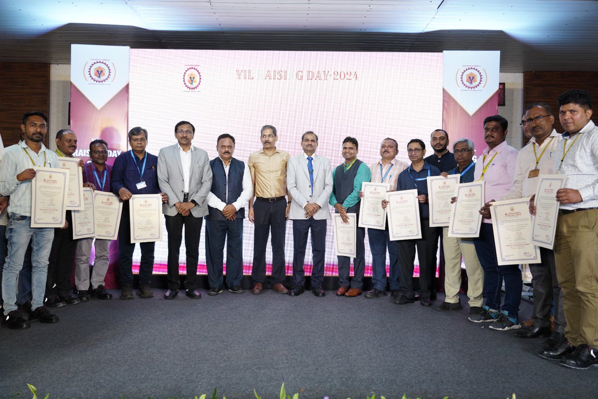 YantraIndiaLtd's tweet photo. #YIL_Raising_Day_2024

The event also included an awards ceremony, where employees from all YIL units were recognized for their exceptional contributions towards operational efficiency & bringing the savings to the company.
The Sports award were also distributed where YIL cricket team was also  facilitated by CMD on this occasion on winning inter DPSU tournament.