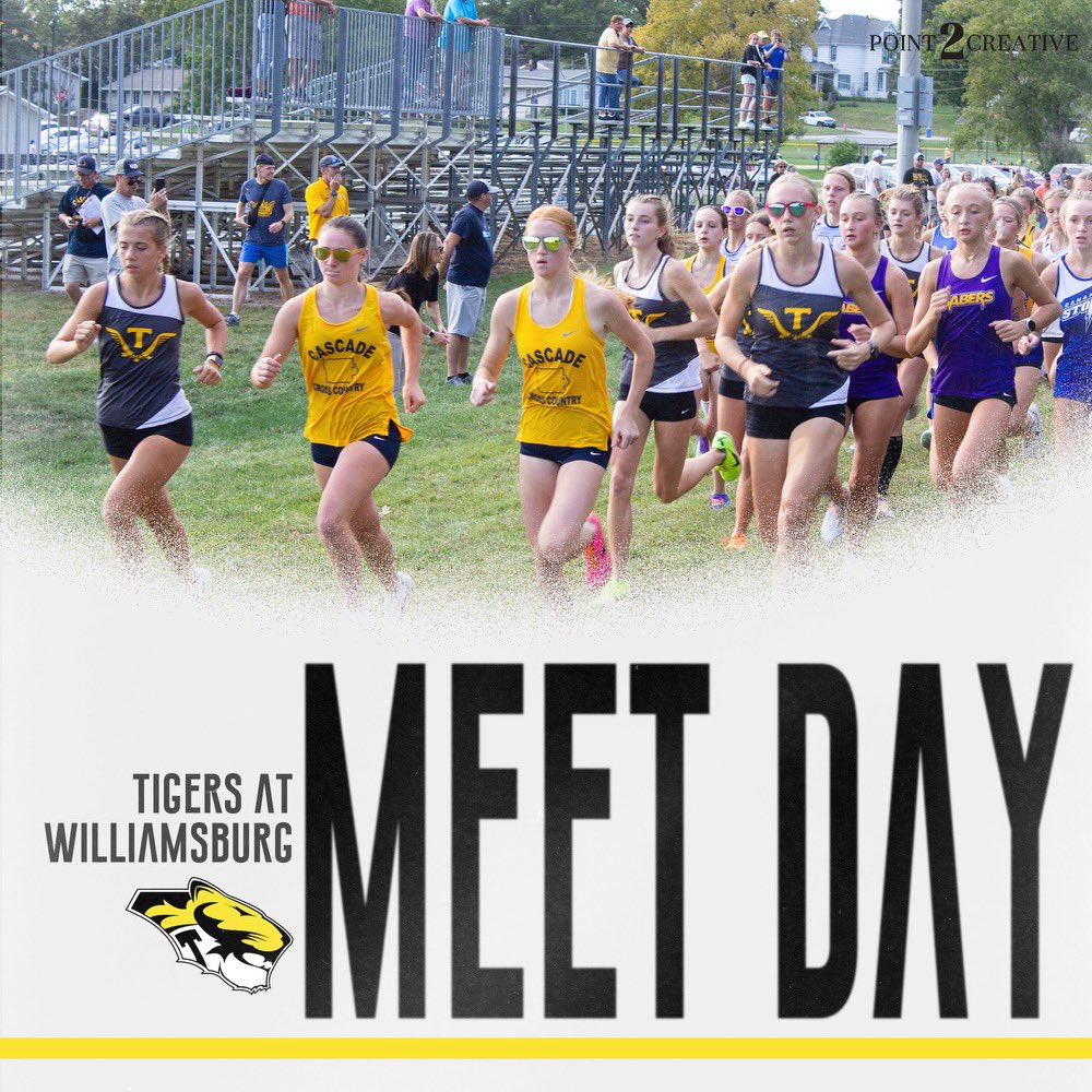 MEET DAY at Williamsburg!!! The HS and MS teams travel to Williamsburg today to take on some Mid Iowa competition that we haven’t seen yet this season.  You can follow us live from 4:30 on at…

shannoneventtimings.anet.live/meets/40783