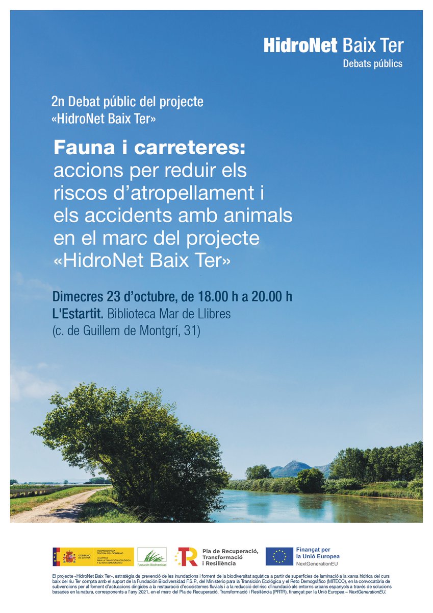 Projecte HidroNet BaixTer tweet media