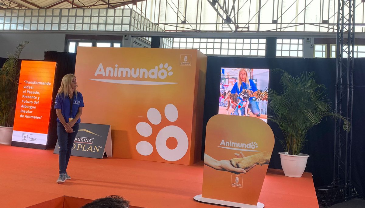gesplansa's tweet image. #BienestarAnimal | 🐕🐈Durante este fin de semana, el equipo de #Gesplan ha participado, un año más, en la Feria del Animal de Compañía #Animundo, que ha tenido lugar en #GranCanaria.