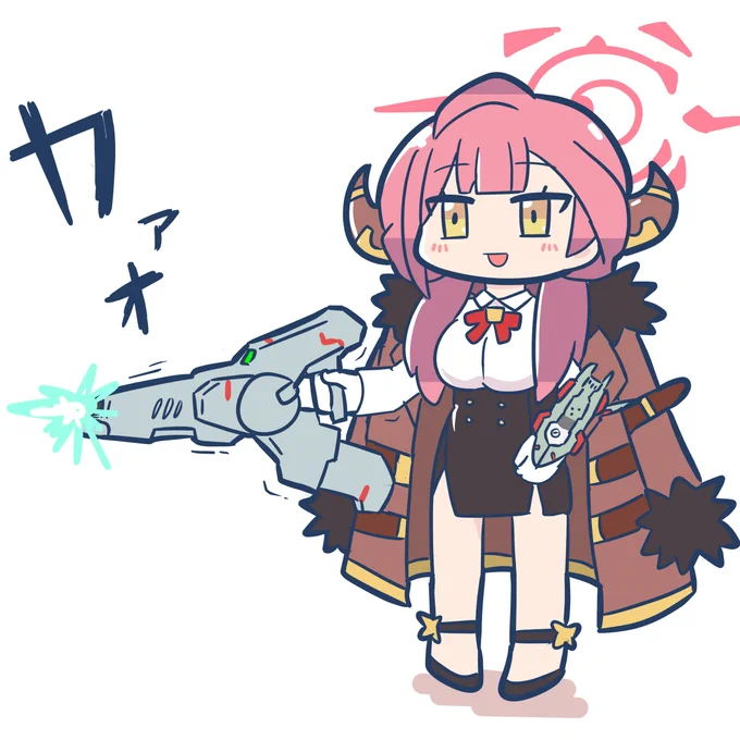 陸八魔アル(カラサワMK2)#ブルアカ 