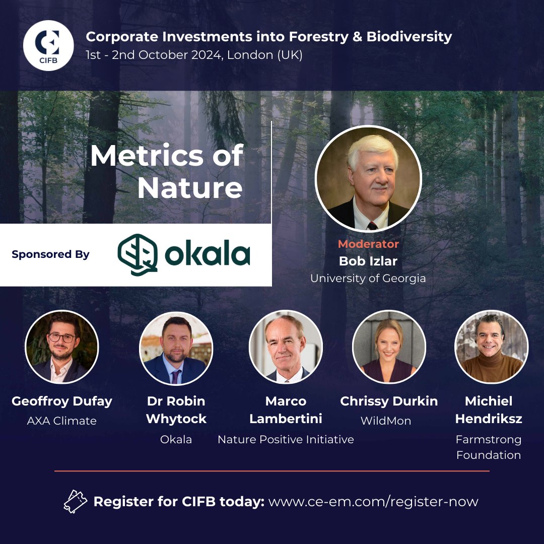 Nature Positive (@naturedeal) on Twitter photo We’re excited to take part in #CIFBLondon2024!
<a href="/ConvenerNatureP/">Marco Lambertini</a> will discuss the importance of businesses accurately measuring their impact on nature’s recovery or decline in an aligned & practical way.
Take part in our State of Nature metrics consultation, launching next week. We’re excited to take part in #CIFBLondon2024!
<a href="/ConvenerNatureP/">Marco Lambertini</a> will discuss the importance of businesses accurately measuring their impact on nature’s recovery or decline in an aligned & practical way.
Take part in our State of Nature metrics consultation, launching next week.