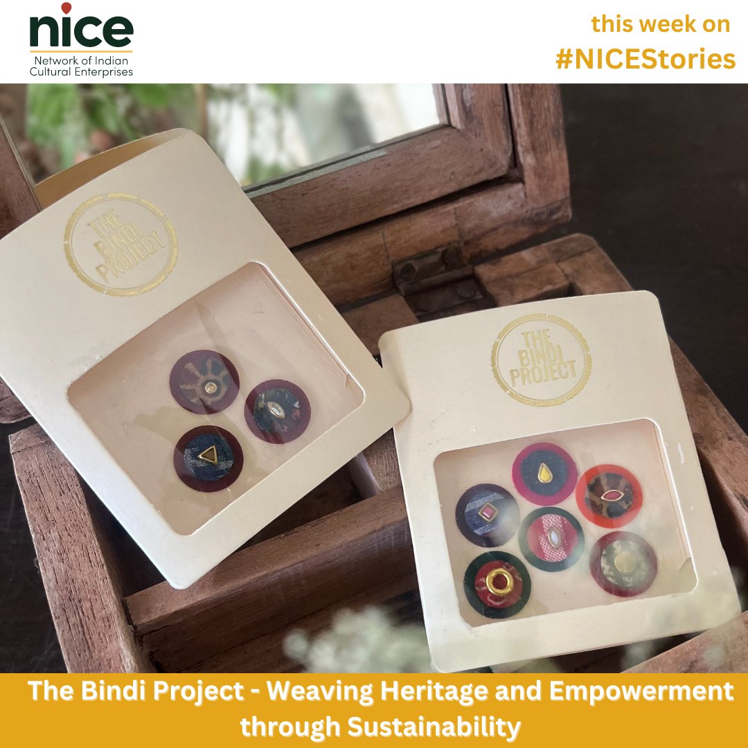 This week on #NICEstories read the story of The Bindi Project, founded by Meghna Khanna, a brand born out of tradition, driven by innovation and rooted in the belief that every woman should celebrate the goddess within her.

Read the full story here: niceorg.in/blog/nicestori…