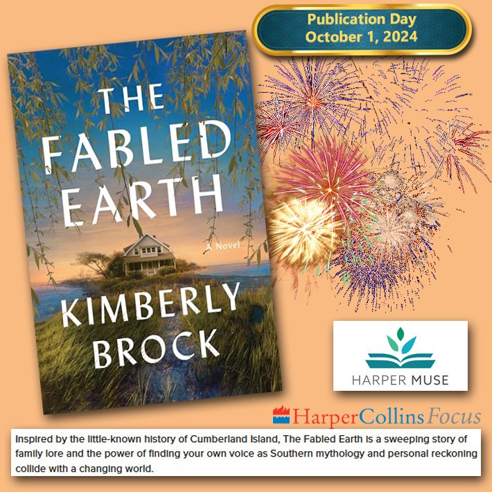 fictionophile's tweet photo. Happy #PublicationDay to @kimberlydbrock ! Her novel #TheFabledEarth is published today by @harpermusebooks #NewBook #AnticipatedRead #Fictionophile #KimberlyBrock @HarperCollins https://t.co/CtZvYWwtnU