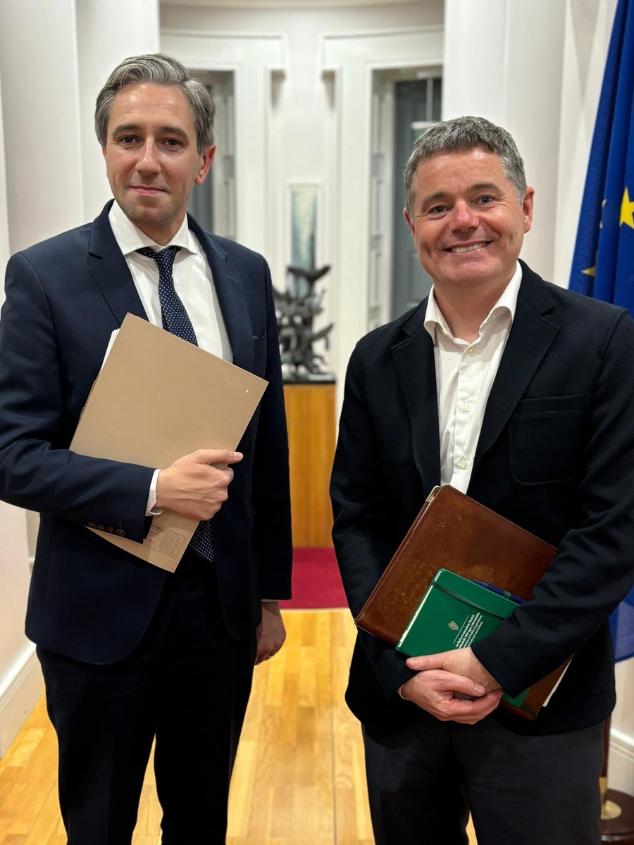 Since being appointed Taoiseach, I have said infrastructure is a key priority for me. Today, we use the sale of the bank shares to deliver more houses, better water quality and towards energy. 
An important investment in our future.