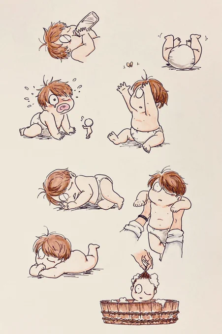 ベビーブームきてるの?じゃあ過去絵載せちゃお。 