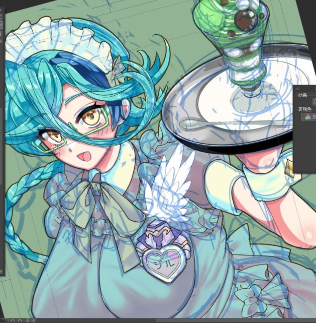 ♀️  ぬりぬり…🎨 