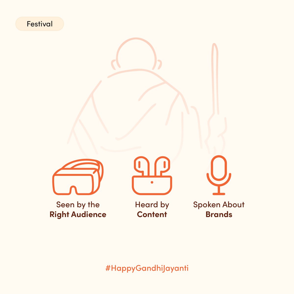 ThanksWeb's tweet image. Just like Mahatma Gandhi inspired millions, we aim to make a lasting impact. By reaching the right people, creating engaging content, and inspiring word-of-mouth, we&apos;re building a community that believes in us.
.
.
.
#thanksweb #socialmedia #GandhiJayanti #fatherofthenation