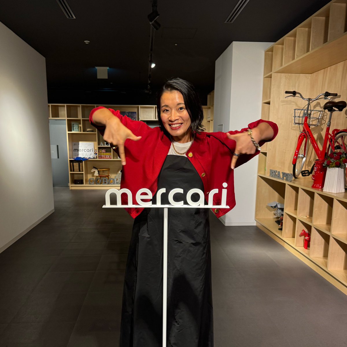 おがしょ | Shoko Ogata | Mercari PR tweet media