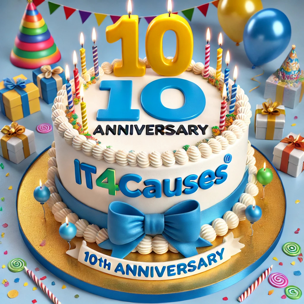 IT4Causes is 10 years old! - mailchi.mp/85233940f729/i…
Time sure does fly when your solving technology issues for nonprofits! Help us celebrate and survive another 10 ears with a generous donation today!  it4causes.org/donate/