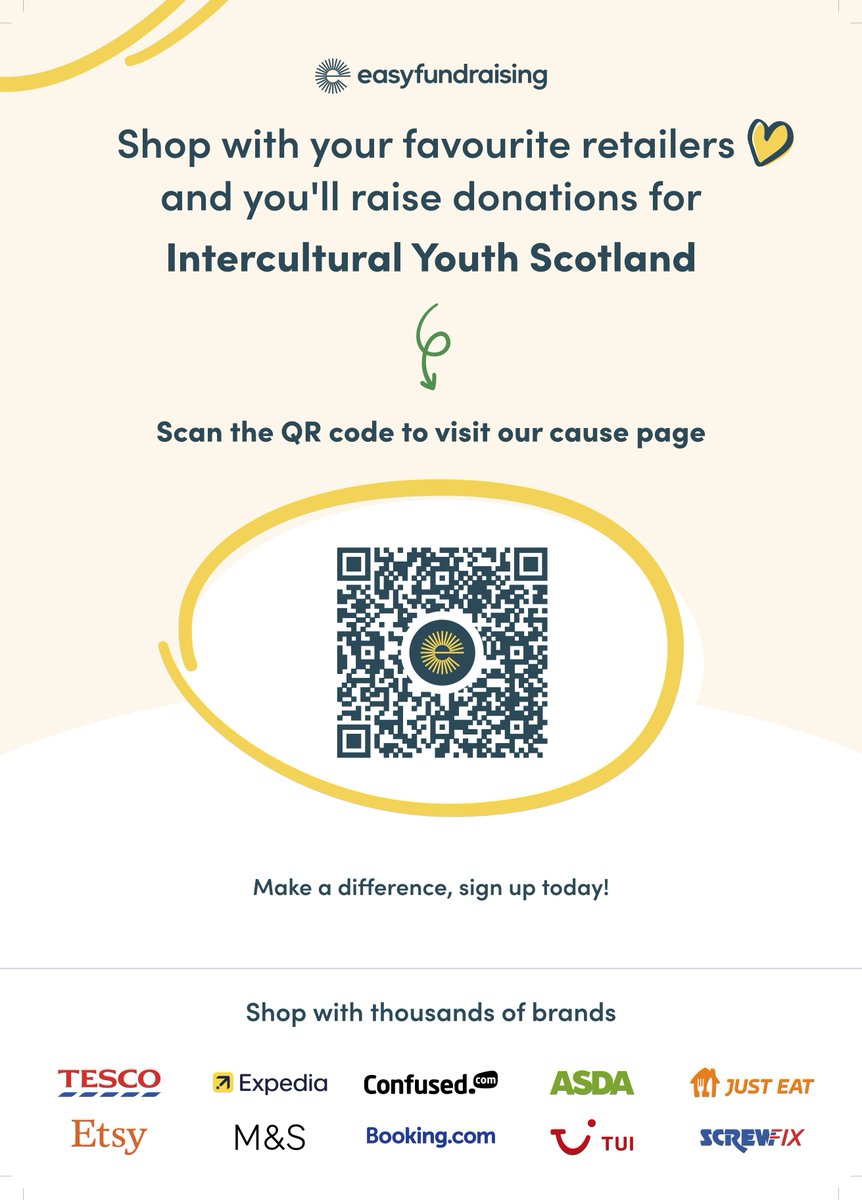IYS are now on easyfundraising! Which means you can donate FOR FREE anytime you shop with over 8000 retailers which is pretty cool 🛍️It's as easy as signing up here:  easyfundraising.org.uk/causes/intercu…