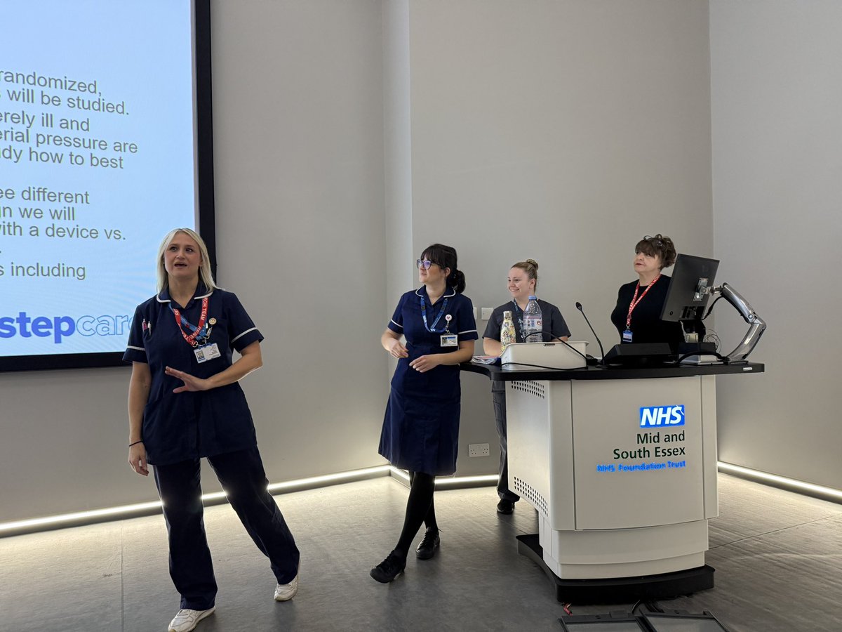 Great morning <a href="/MSEResearchTeam/">💛 MSE Research Team 💙</a> learning about all the great work happening <a href="/EssexCTC/">EssexCTC</a> with <a href="/DrKeeble/">Dr Thomas Keeble</a> within <a href="/MSEHospitals/">Mid and South Essex NHS Foundation Trust</a> <a href="/preetisud/">Preeti S</a> <a href="/essexheartfund/">Essex Heart Fund</a> 

What a team very proud 👏🏻👏🏻👏🏻