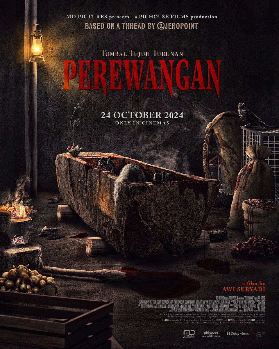 𝐎𝐟𝐟𝐢𝐜𝐢𝐚𝐥 𝐏𝐨𝐬𝐭𝐞𝐫 𝐅𝐢𝐥𝐦 𝐏𝐄𝐑𝐄𝐖𝐀𝐍𝐆𝐀𝐍. 

PEREWANGAN tayang 24 Oktober di bioskop!

#Perewangan
#FilmPerewangan
#MDEntertainment
#MDPictures
#PichouseFILMS