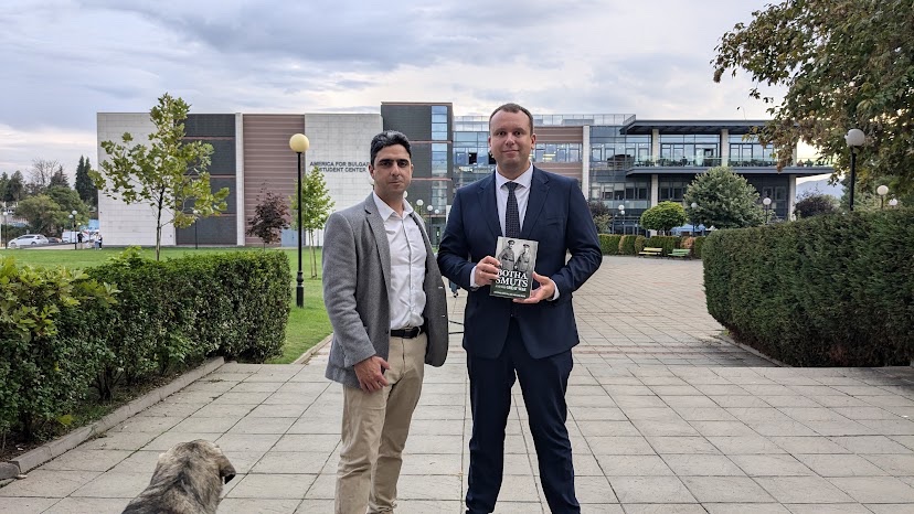 UGstrat's tweet photo. Thanks @AUBGedu , @Jakes247 ,  @k_koshelenko ,Peter and the whole team. It was an excellent conference. Insightful discussion on war, peace, digital transformation and disinformation. Also a brilliant talk by Kostia in Blagoevgrad. @maxlauker https://t.co/TPZ3Gnd2Tz