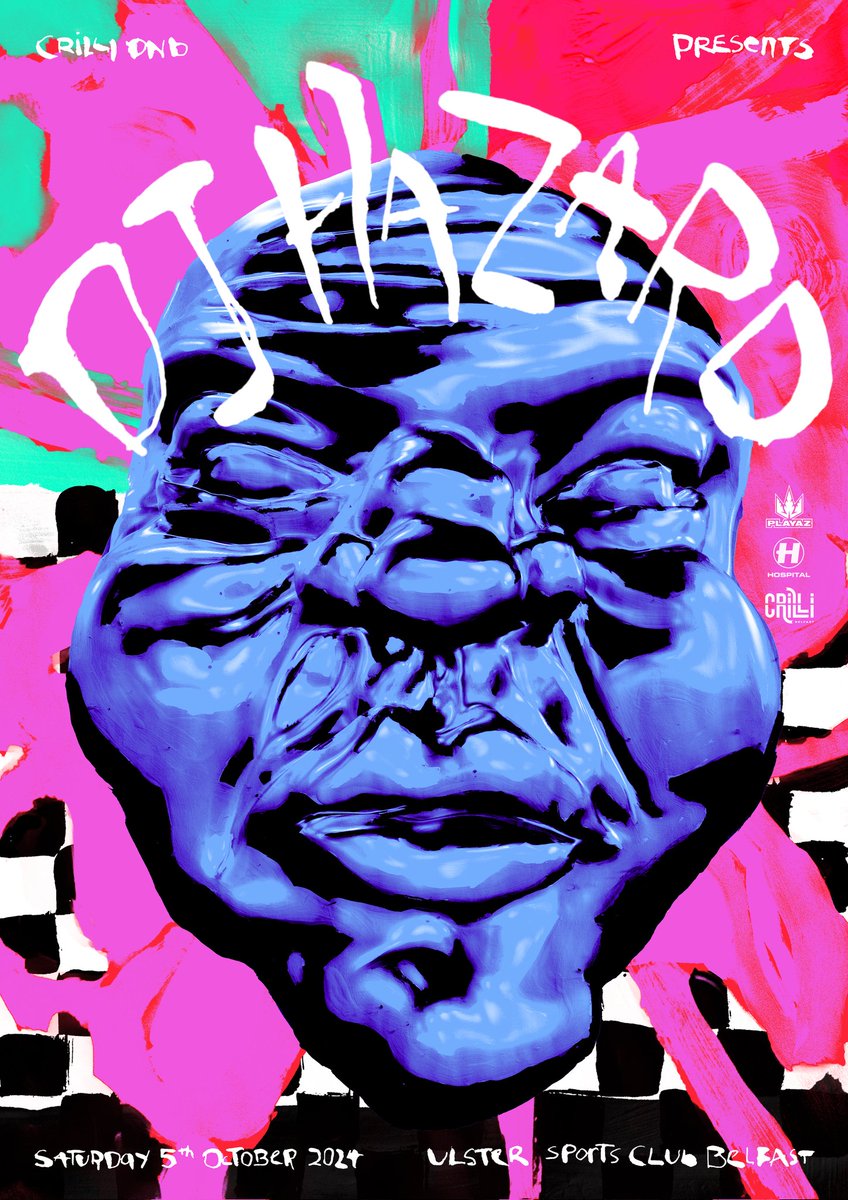 BadOperator's tweet image. Anyone who has followed the dnb I've played for the past 19+ years will know that this is a enormous one both for me and for Crilli.  

Former Fabric resident. Best B movie sampler going. The King of jump up.

It's DJ Hazard's first time in Ireland this weekend. Don't miss out!