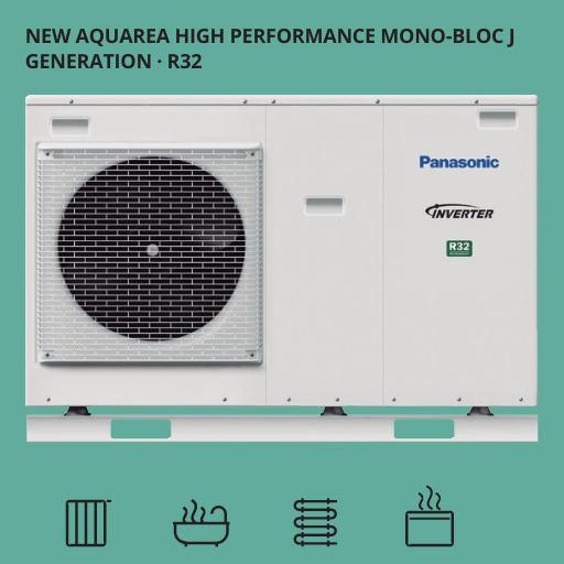 This High-Performance monobloc range is extremely flexible. Selecting from a range of capacities, from 5kW to 9kW, you can find lower initial investment and lower operational cost options. #airsourceheatpump #ashp