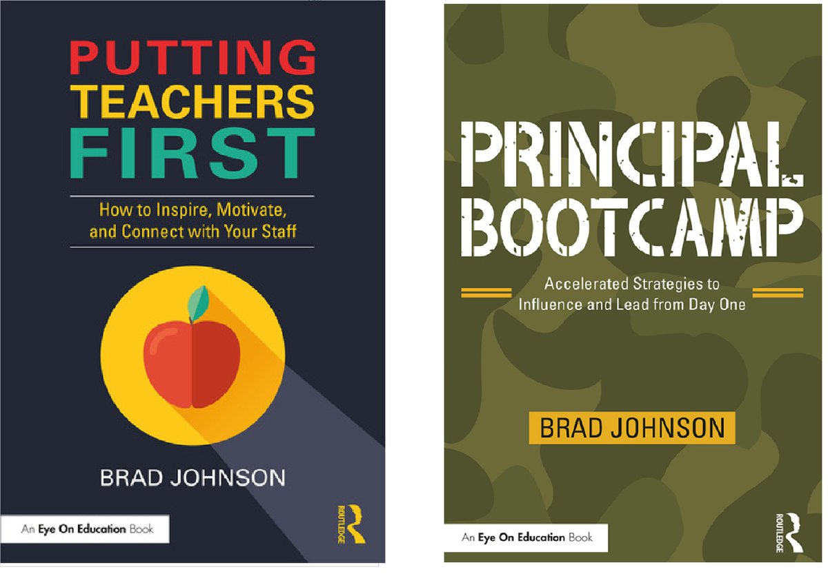 Book Giveaway! To Celebrate #NationalPrincipalMonth ,   just retweet for chance to win your choice of the following books!  Winner announced Thursday 8pm! 
amazon.com/Finding-Your-L…
amazon.com/Putting-Teache…
amazon.com/dp/0367433095
amazon.com/dp/103228823X