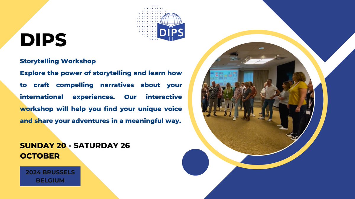Explore the power of storytelling at DIPS Brussels 2024
#EducationConference #ProfessionalDevelopment #CurriculumInternationalization #ErasmusPlus #InternationalProjects #FundingOpportunities #BestPractices #InternationalPartnerships #GlobalEducation #ProjectSustainability