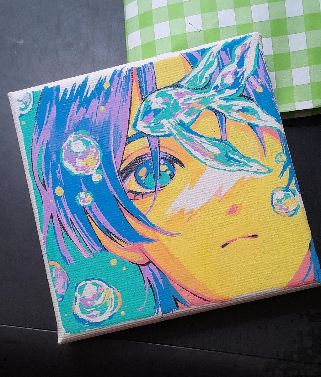 TheMouseDrawer's tweet image. Have a wanderer in acrylic markers ๐๐๐
#wanderer #Genshin