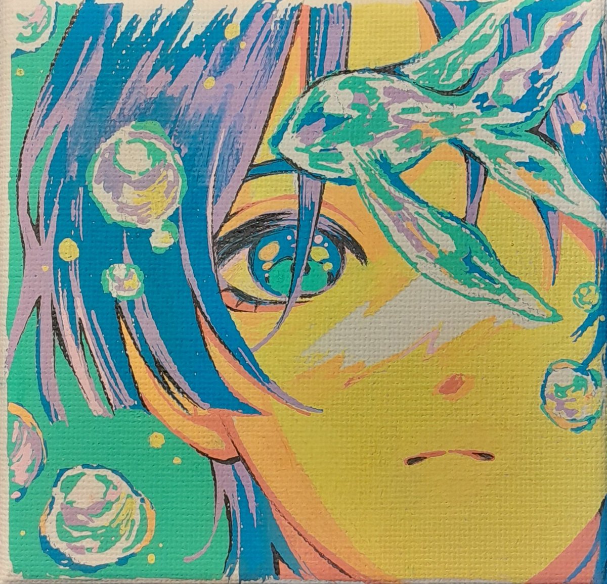 TheMouseDrawer's tweet image. Have a wanderer in acrylic markers ๐๐๐
#wanderer #Genshin