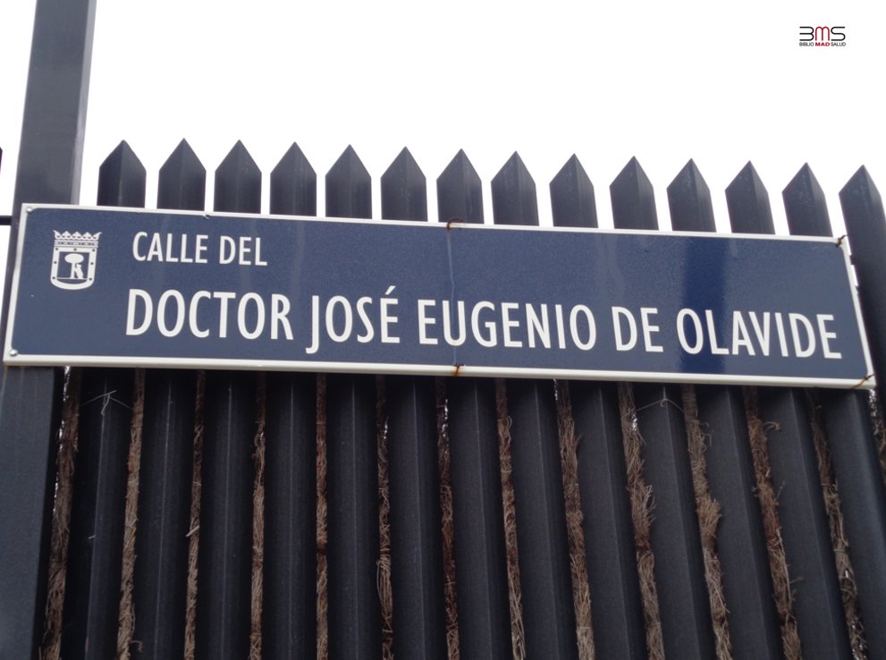#CallejeandoBMS - CALLE DEL DOCTOR JOSÉ EUGENIO DE OLAVIDE. Madrid. José Eugenio de Olavide y Landazábal (1836-1901). Médico madrileño especialista en dermatología y director del Hospital de San Juan de Dios bit.ly/3mM6Wle #ToponimosMedicina pin.it/4bEsiMU