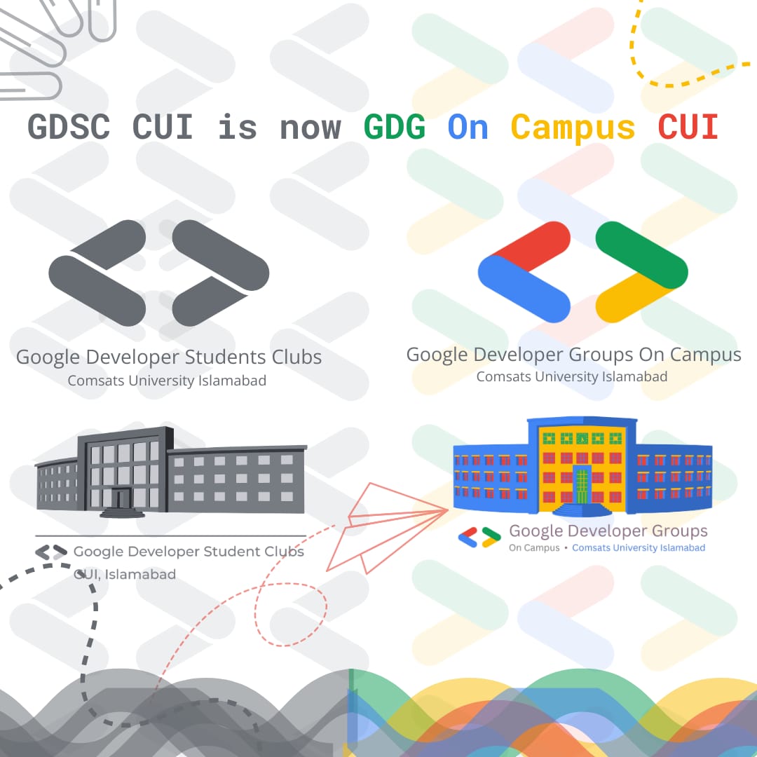 The evolution is here!  GDSC CUI is now GDG On Campus CUI!  New name, same mission—empowering tech enthusiasts, promoting innovation, and building an even stronger developer community. Buckle up, CUI, because we’re taking things to the next level!
