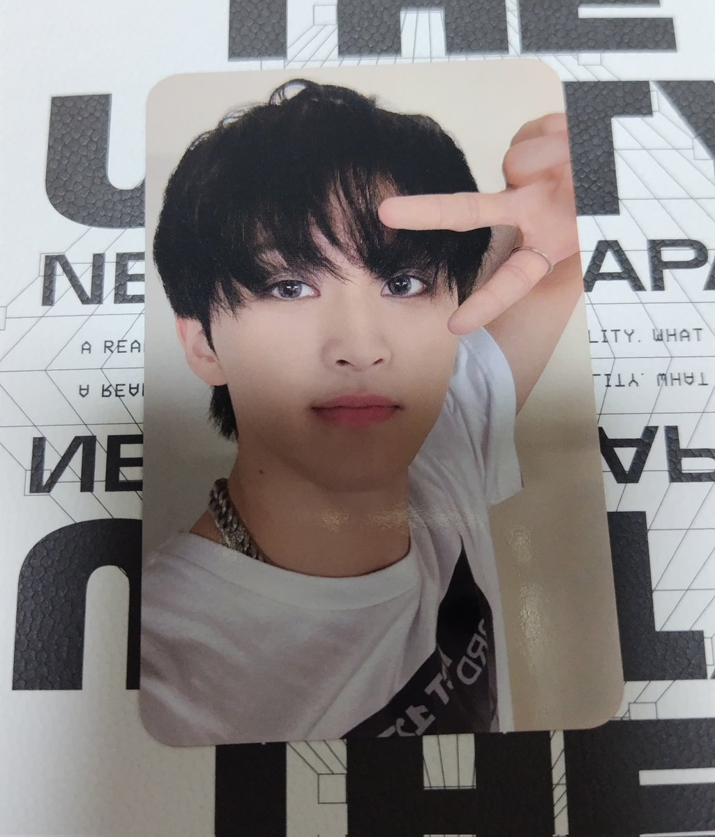 GMinoringo's tweet photo. NCT127  THE UNITY Blu-ray トレカ 交換

【譲】マーク (B)
【求】テヨン (A)>>ジェヒョン(B)

郵送📮での取引希望です。
お気軽にお声がけください😊

 #NCT127トレカ交換 
 #NCTトレカ交換 
 #nctトレカ交換 https://t.co/9ZpDBDt1Gb