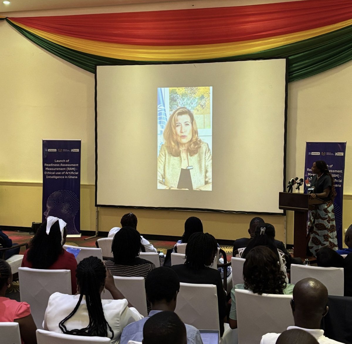 🌍 #Ghana has launched <a href="/UNESCO/">UNESCO 🏛️ #Education #Sciences #Culture 🇺🇳</a>’s AI Readiness Assessment Methodology (#RAM), boosting its national #AI strategy! 👏A key step towards innovation and ethical #AIGovernance across all sectors, with the support of Ghana’s Minister for Communications <a href="/UrsulaOw/">Ursula Owusu</a>  &amp;  <a href="/UnescoGhana/">UNESCO Ghana</a> 🌐