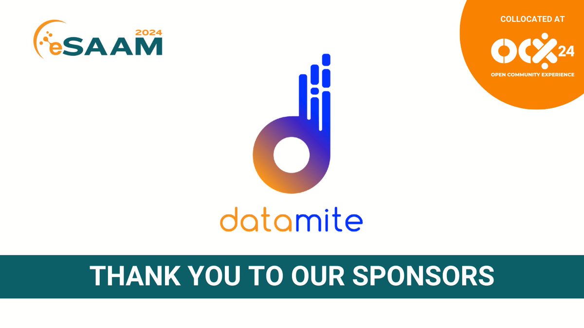 ResearchEclipse's tweet image. ⭐️We&apos;re proud to have @DATAMITE_EU as a sponsor of #eSAAM2024 at #OCX24! 
Learn more about our event sponsors: hubs.la/Q02QdVGV0

#ResearchEclipse @ocxconference
