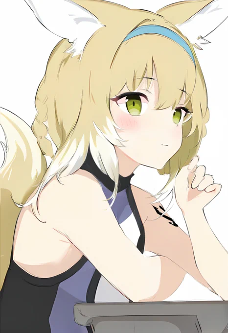 スズランちゃん #アークナイツ 