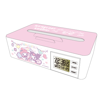 サンリオ　ティッシュクロック 限定版】 Pink ピンク ティッシュクロック サンリオキャラクターズ