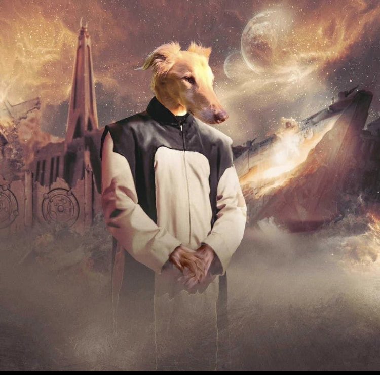 A dog headed Narvin, for no particular reason 🤷‍♂️ I believe this was done a friend of Gary Russell’s who owns said dog 😂