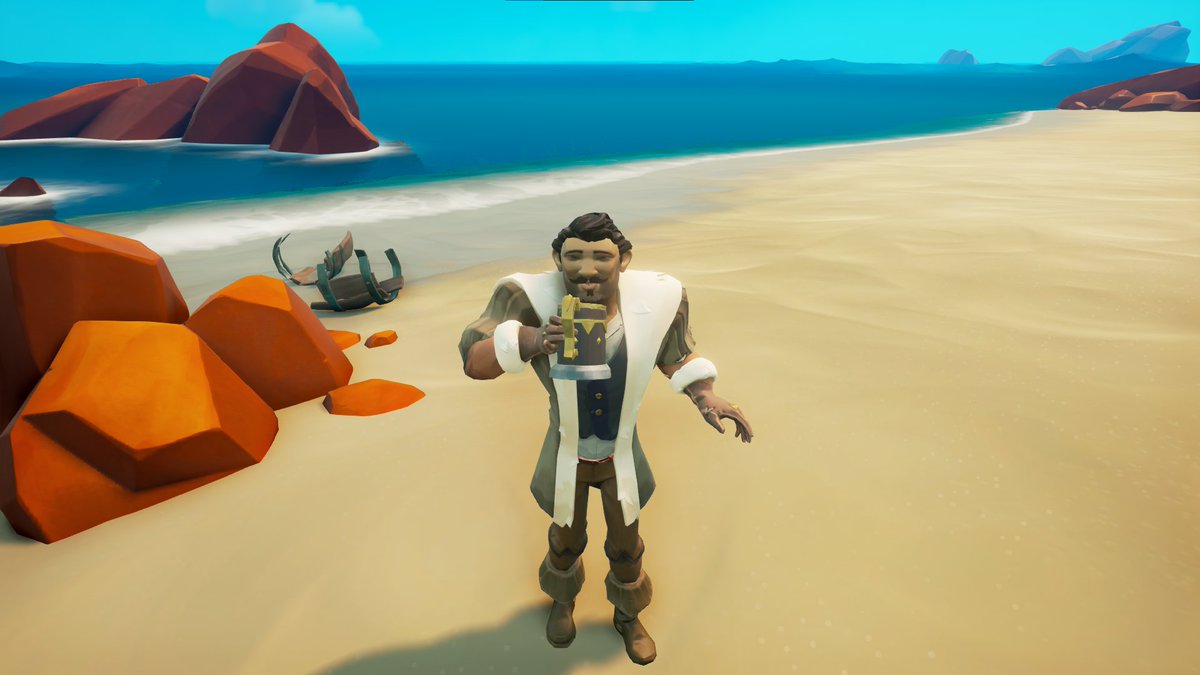 PoCoC1Nazwa's tweet photo. Theme: Cosy
Ah, nothing beat's a warm pour of grog in ya own tankard during these cold days.
#StyleOfThieves @SeaOfThieves https://t.co/NgiJXXrt6i