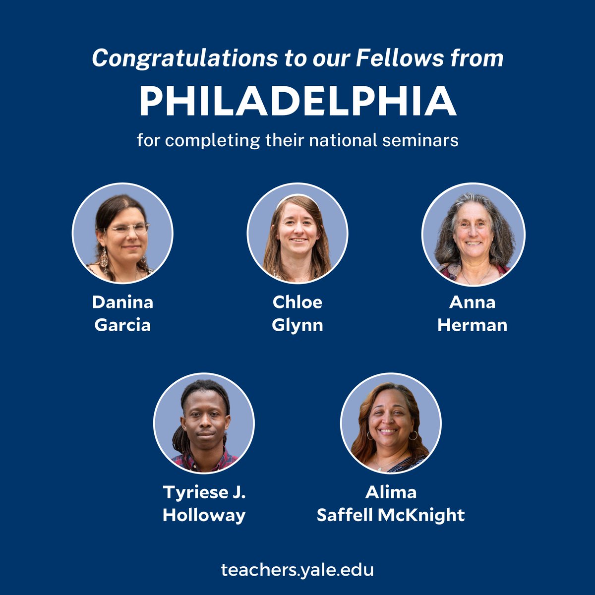 Congratulations to the #publicschool #teachers from <a href="/PHLschools/">Philadelphia Schools</a> who have completed their seminars and curriculum units as 2024 Yale National Fellows.

#K12 <a href="/watlington_sr/">Superintendent Dr. Tony B. Watlington Sr.</a> @daninagarcia <a href="/FurnessHigh/">Horace Howard Furness High School</a> <a href="/USchoolPhilly/">The U School</a> @neilgeyette <a href="/SM_McMillan/">Shavonne McMillan</a> <a href="/TIPatPenn/">Teachers Institute</a>