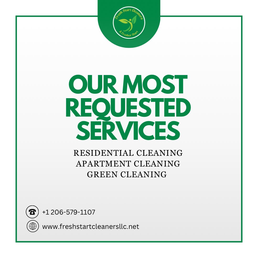 freshstart_SEA's tweet image. 🍂 Happy First Day of October! 🍂

Start fresh this October and let us handle the cleaning while you enjoy a spotless home or office! 🧹✨
📞 Contact us: +1 206-579-1107
🌐 Visit us: freshstartcleanersllc.net

#FreshStartCleaners #OctoberFreshStart #ResidentialCleaning