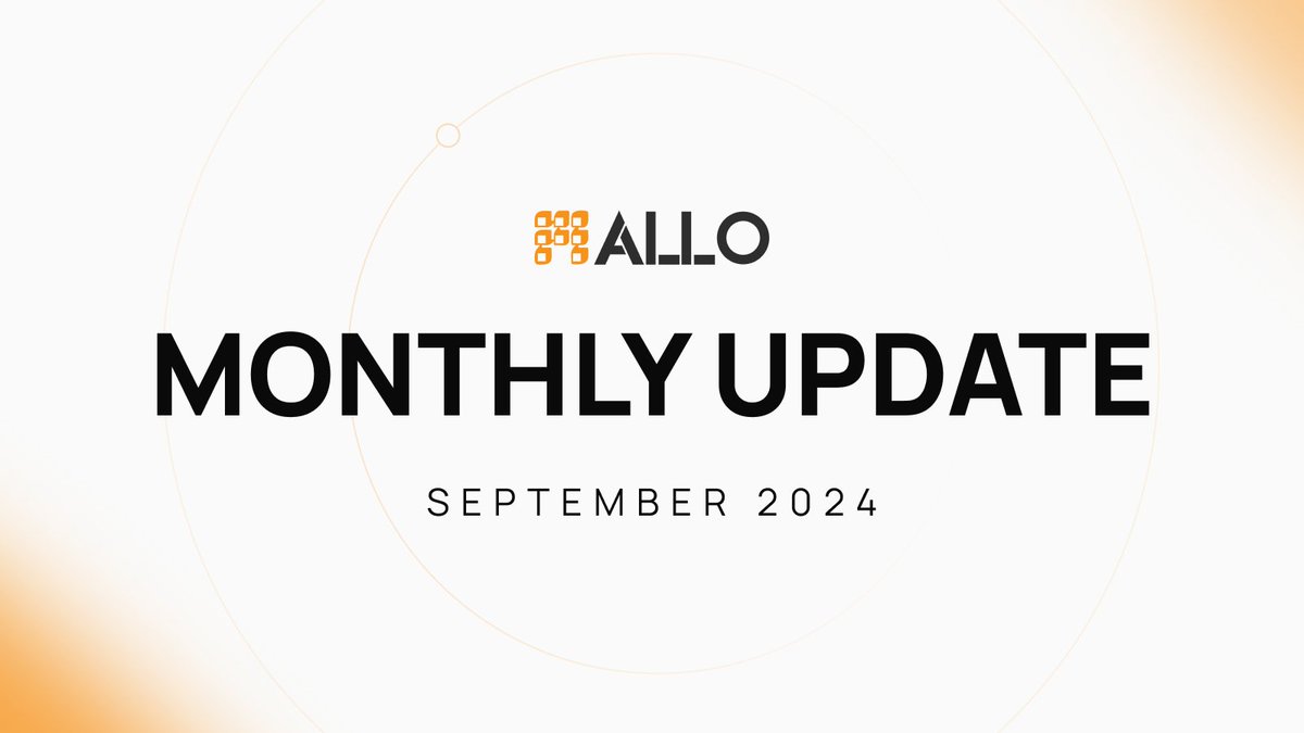 allo_xyz's tweet image. We&apos;ve had another outstanding month, with record fast deployment of epic new product features including Bitcoin staking on Allo. Thank you to the community to your continued support. 

🚀 September Recap ⤵️