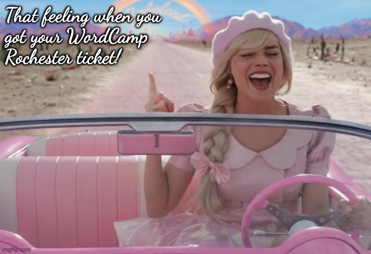 Yes, it is happening! Have you gotten your tickets yet?

Tickets are still available!

#wordpress #wordcamp #wordpresscommunity #webdevelopment #webdesign #wcroc