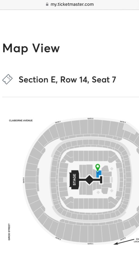 wudvale's tweet photo. Here’s all the info for the floor ticket I have up for grabs. New Orleans October 26th! #ErasTour #ErasTourNOLA #taylorswift #taylornation #ErasTourtickets 😎 proceeds will go completely to rebuilding from the hurricane in NC https://t.co/97wZwO5ZA1