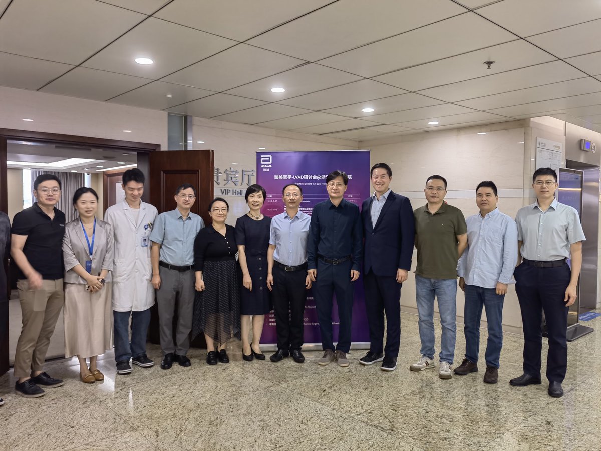 Congratulations to Abbott on launching the HeartMate III left ventricular assist device in China. Helping patients with heart failure from my home country live longer and better lives!