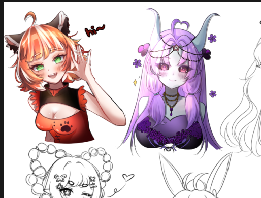 these doodle practice are so fun to make🥹🫶