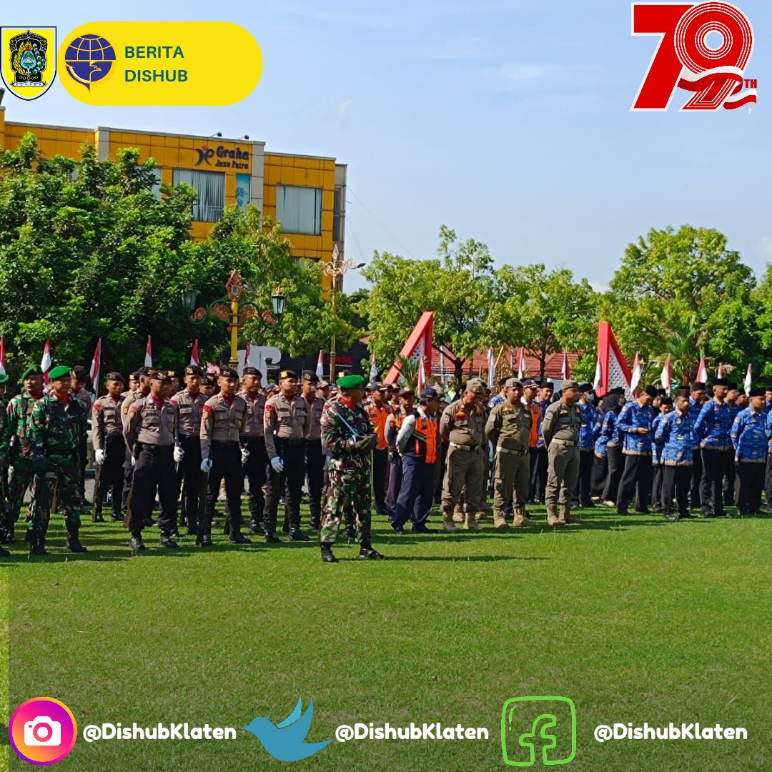 dishubklaten's tweet image. Memperingati Hari Kesaktian Pancasila. Upacara di Halaman Kantor Pemda Klaten bersama perwakilan dari seluruh perangkat daerah dan kecamatan di Kabupaten Klaten.

#upacara
#kesaktianpancasila 
#dishubklaten